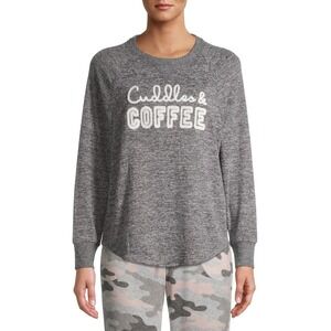 Secret Treasures Women's 3X Cuddles Coffee Sleepwear Top Gray 22W‎ 24W Plus Size